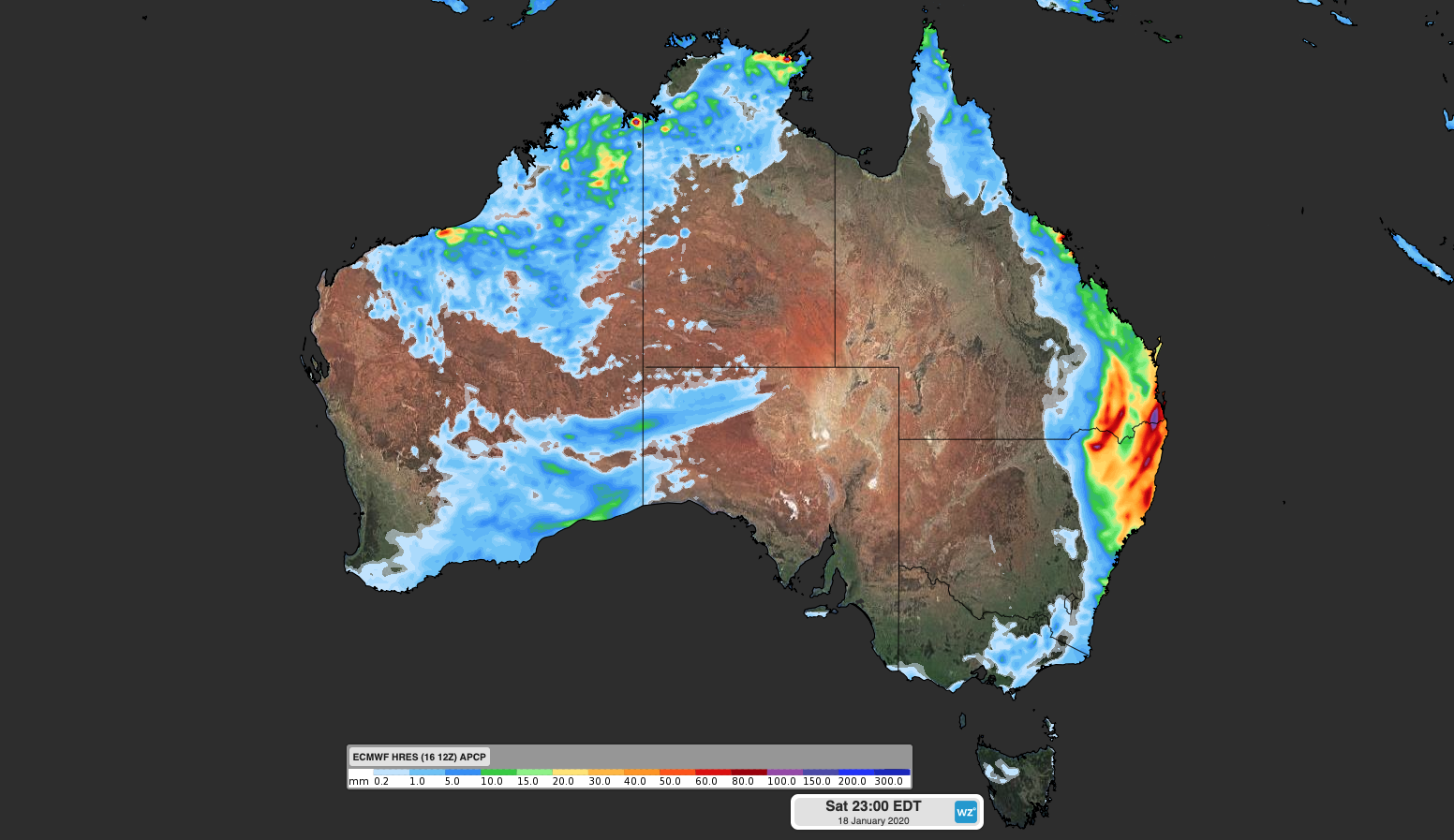 More rain on the horizon for eastern, southeast Australia