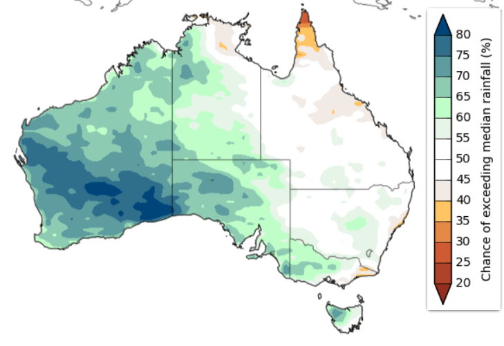 Wetter autumn ahead for western and southern Australia