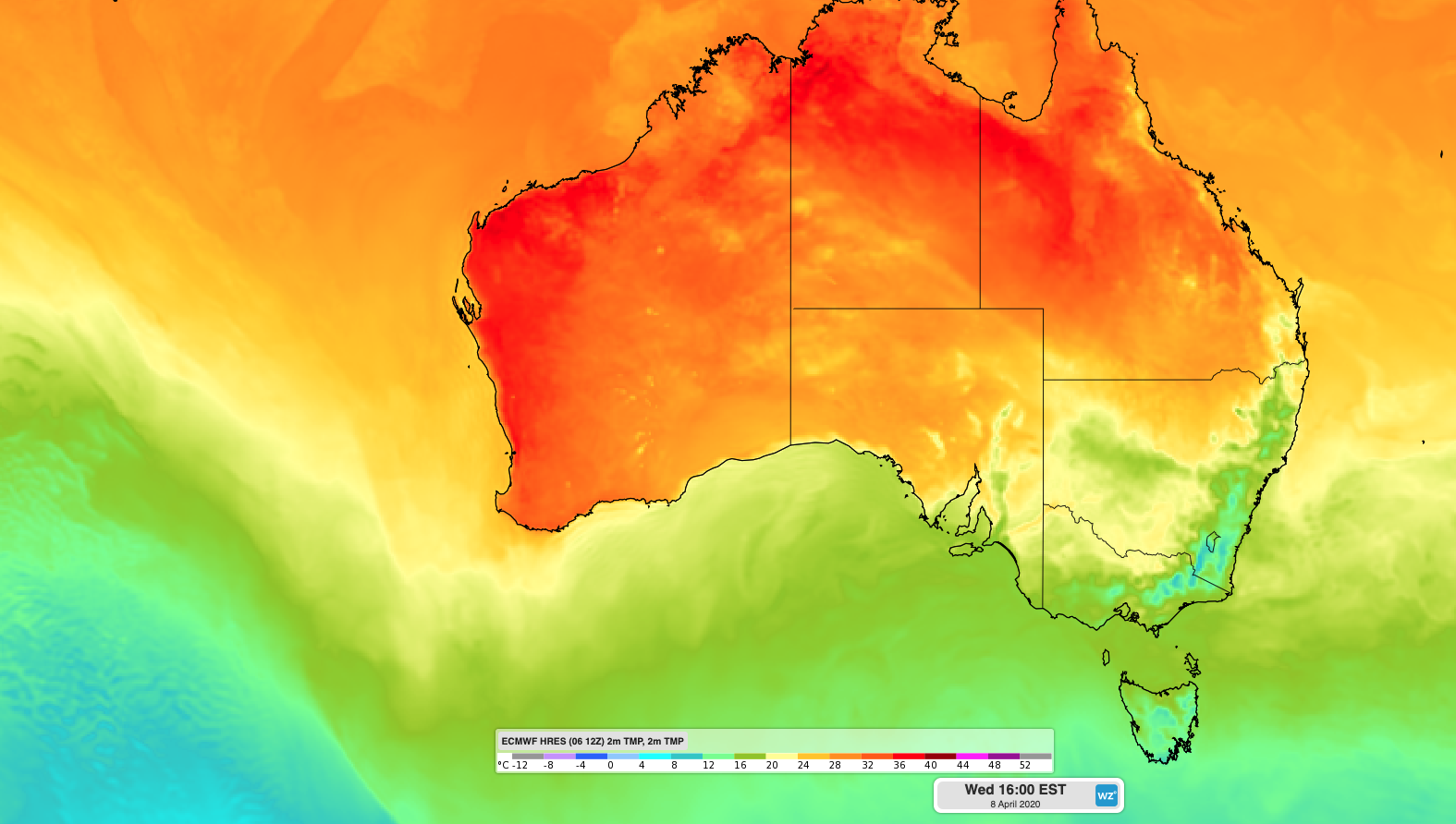 Warm week in Perth