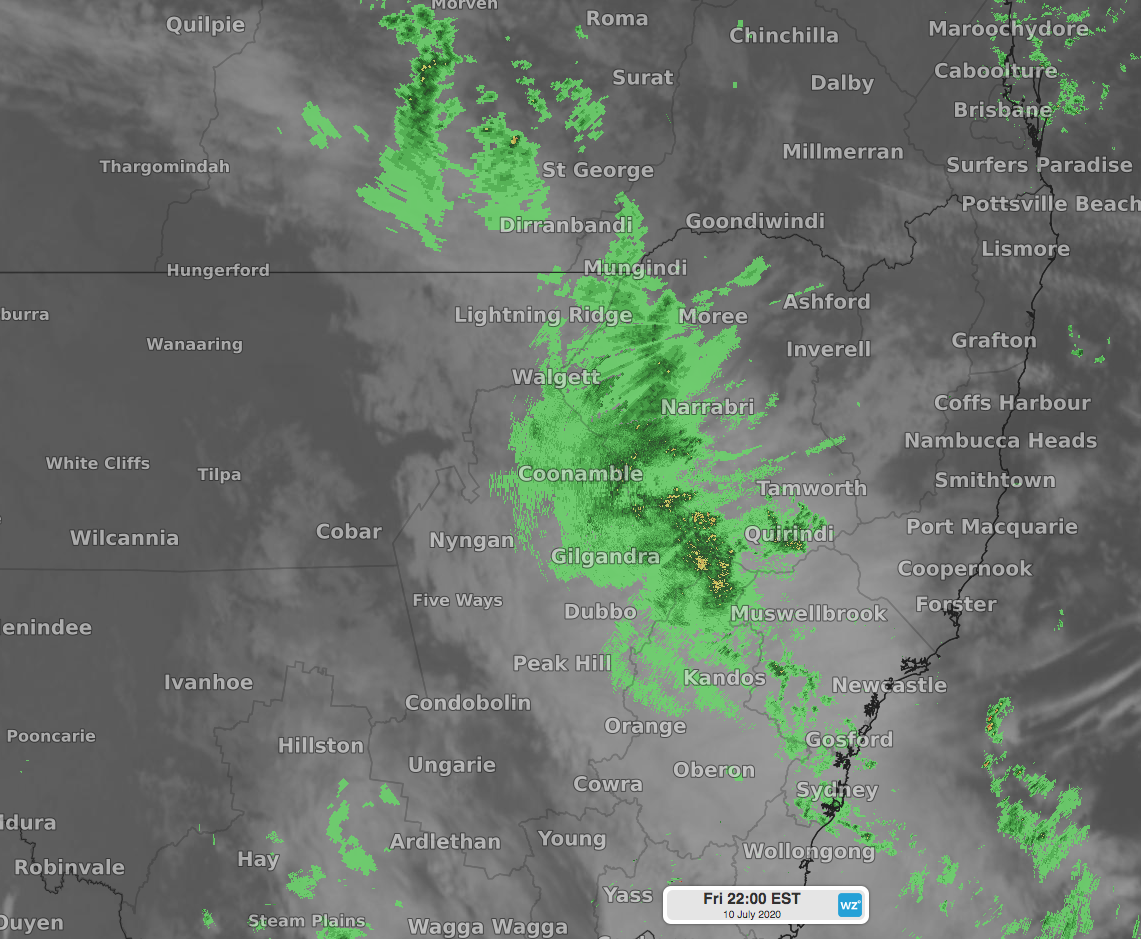 Healthy winter rain for southwest Queensland and western NSW