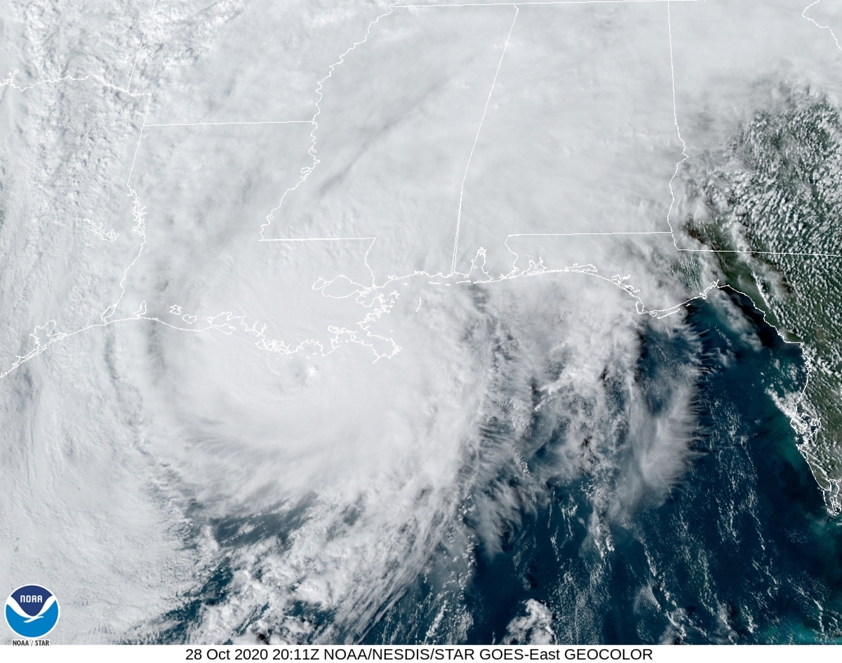 Historic Hurricane Zeta strikes U.S. Gulf Coast