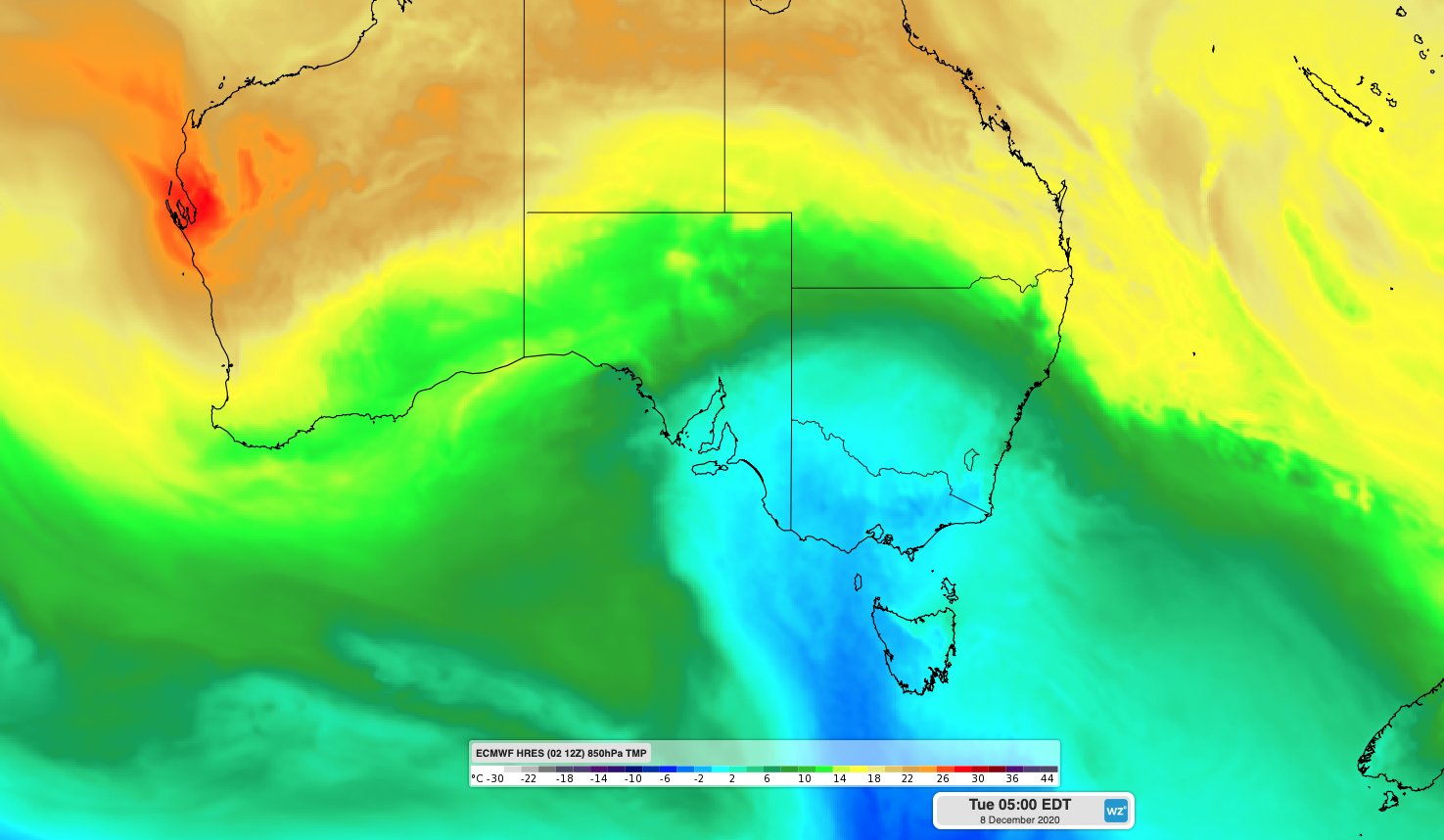 Storms and snow loom for southeastern Australia