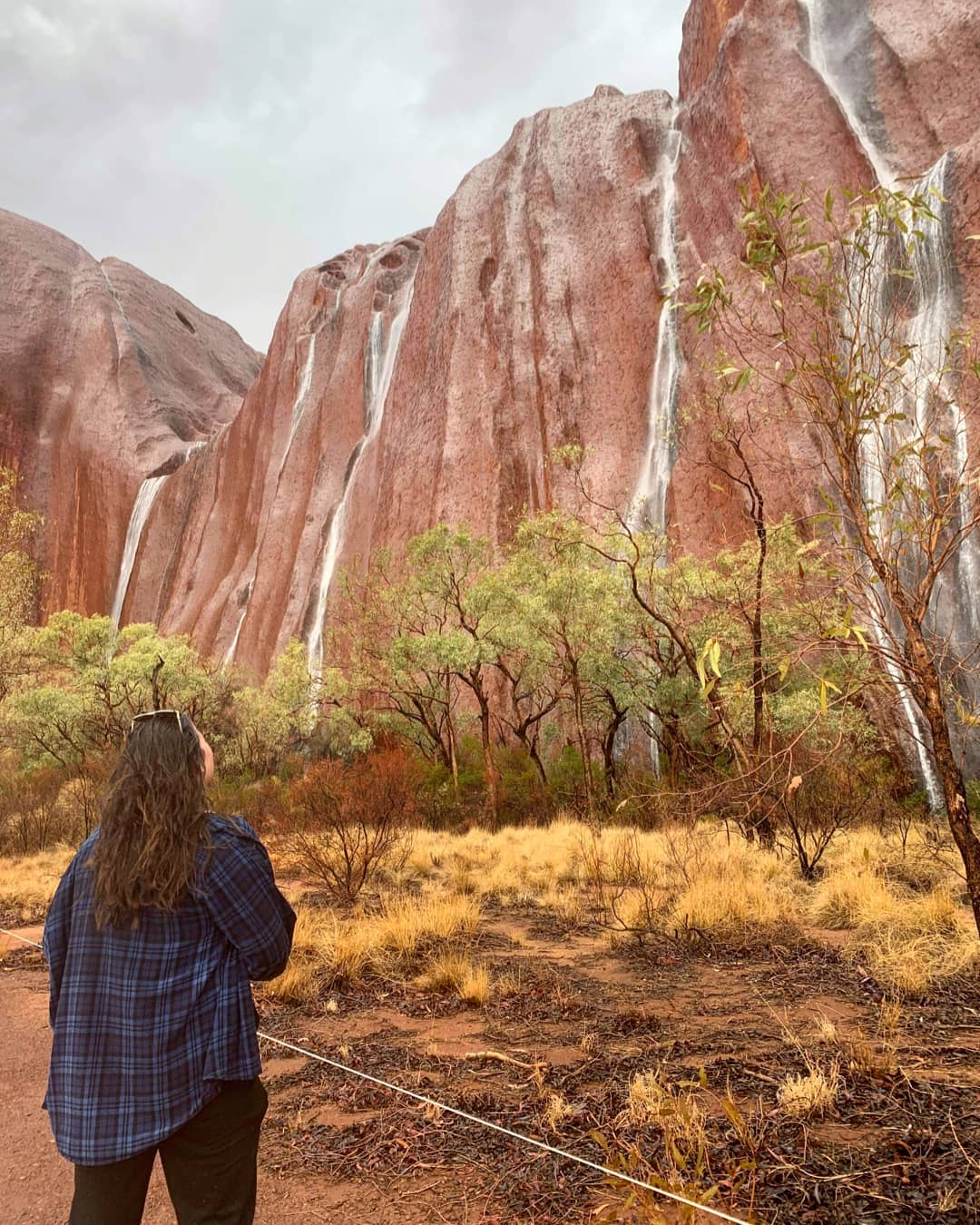 Could we see scenes like this at Uluru in a few days?