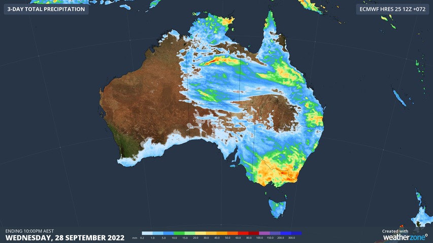Rain returning to flood-weary NSW, Vic and Qld