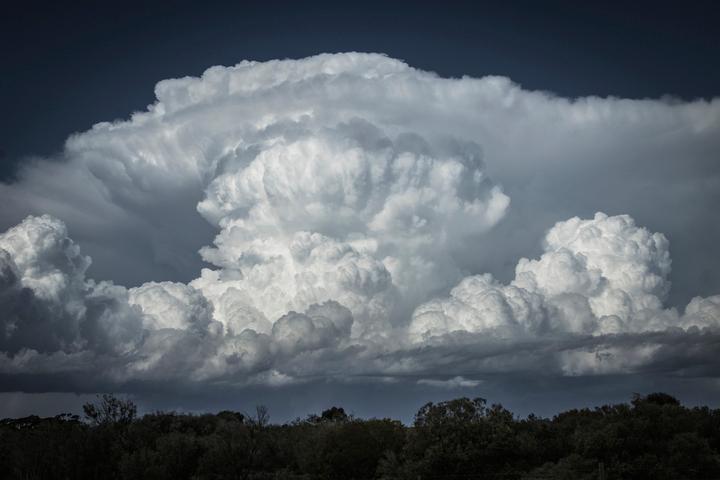 Image: Supercell thunderstorms are possible over southeast Qld and northeast NSW on Monday. Source: iStock / BeyondImages