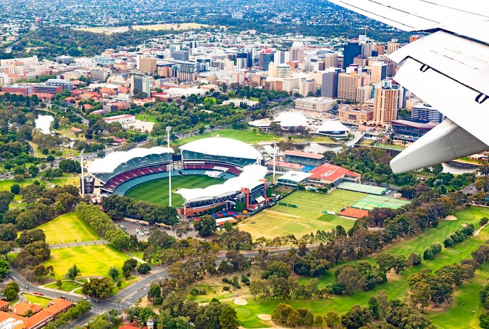 Image: Crow's eye view of the Adelaide Oval. Source: iStock