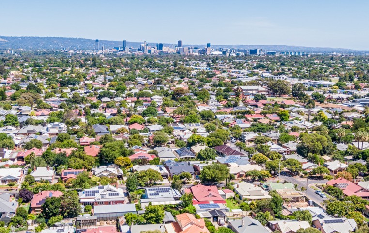 Image: Adelaide was the first Aussie city to top 40 degrees in the 2024/25 summer. Source: iStock/BeyondImages