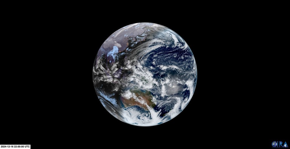 Image: Visible satellite image captured by the Himawari-9 satellite on December 17, 2024. Source: RAMMB / CIRA.