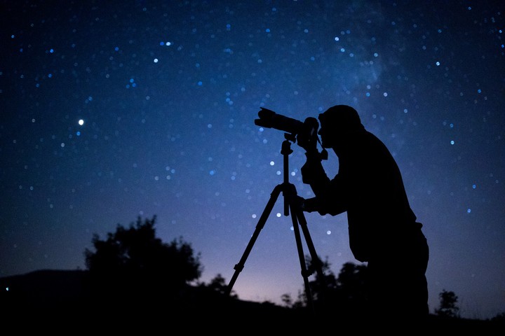 Image: The Lyrid meteor shower will be on display in April.. Source: iStock / bojanstory