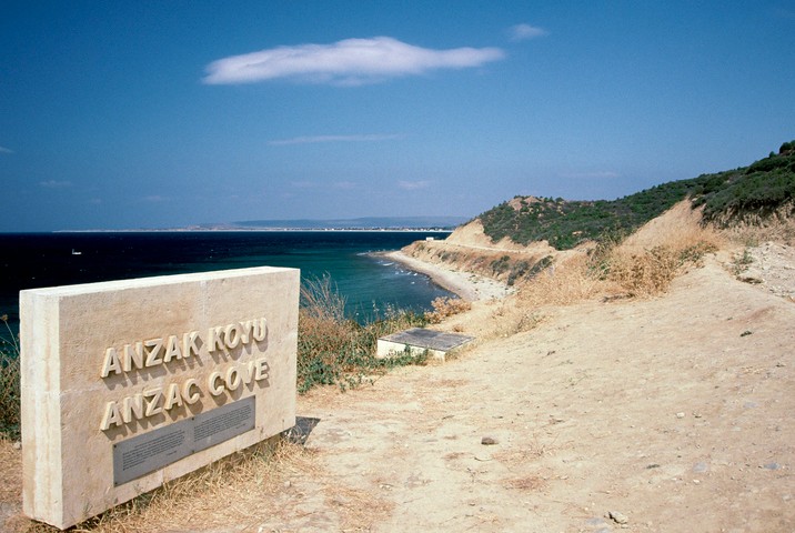 Image: Anzac Cove. Source: istock/Andrew Furlong