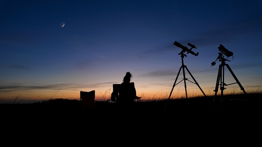 Image: The Eta Aquariids meteor shower can be seen with the naked eye. Source: iStock / m-gucci