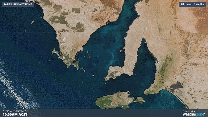 Image: From west to east, that's the Eyre, the Yorke and the Fleurieu . Source: Weatherzone