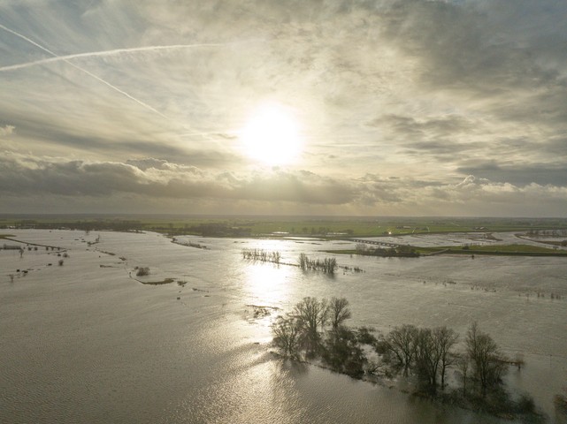 Image: Surface water over land can continue to supply energy to tropical storms and hurricanes long after their landfall. Source: iStock / Sjo