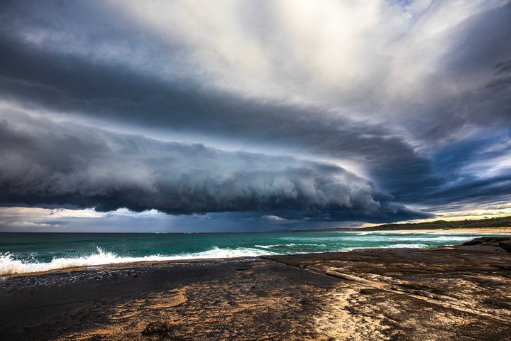 Image: Storm clouds will sweep across parts of NSW on Friday. Source: iStock / Philip Thurston.