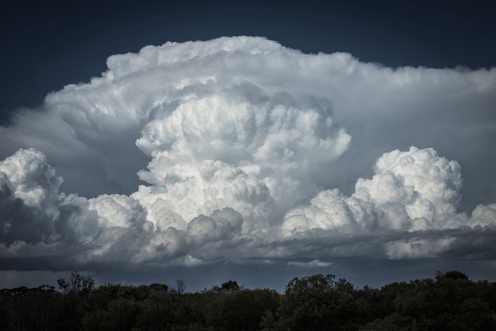 Image: Supercell thunderstorms are possible over southeast Qld and northeast NSW on Monday. Source: iStock / BeyondImages