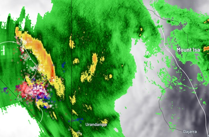 Image: Remote NT community cops biggest downpour in over a decade. Source: Weatherzone