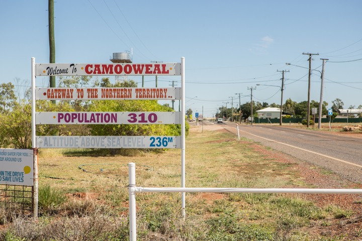 Image: For the first time in more than 80 years of records Camooweal has cooled below 10 deg in March. Source: iStock / swissmediavision.