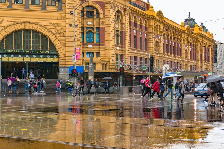 Image: Thursday will definitely be one for umbrellas, and could be Melbourne's wettest and coldest day of the year to date. Source: iStock/katharina13
