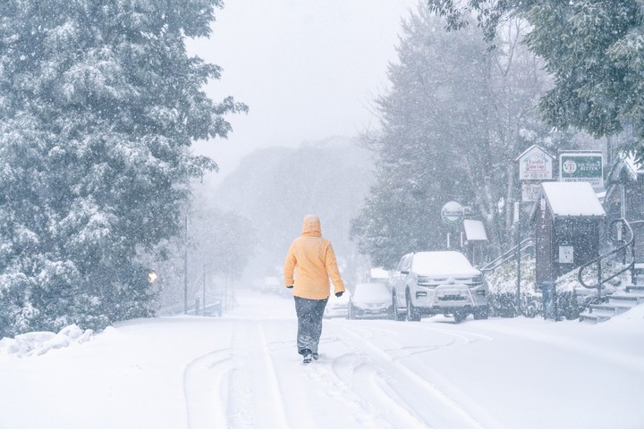 Image: Snow at Falls Creek, Victoria. Source: Falls Creek