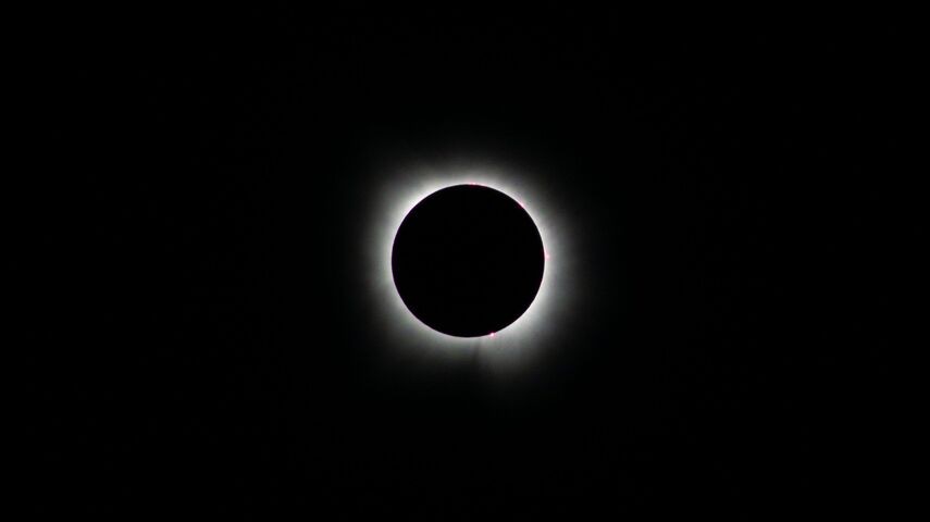 Image: Total solar eclipse. Source: iStock / Jose Galan
