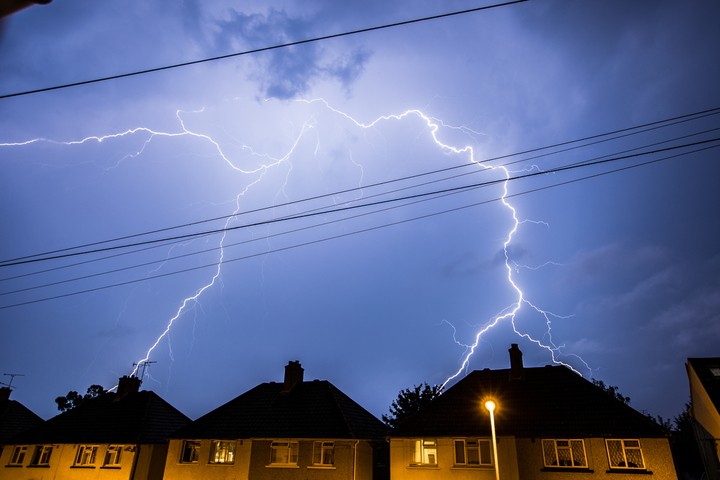 Image: Thunderstorm potential is increasing as autumn approaches in the UK. Source: iStock / Jonathan Beckett.