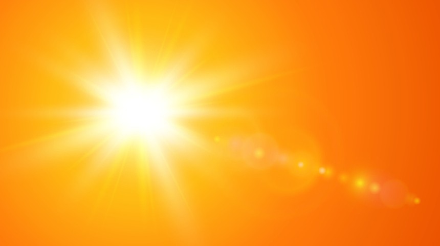 Image: Hot summer sun. Source: credit - Cobalt88 (iStock images)