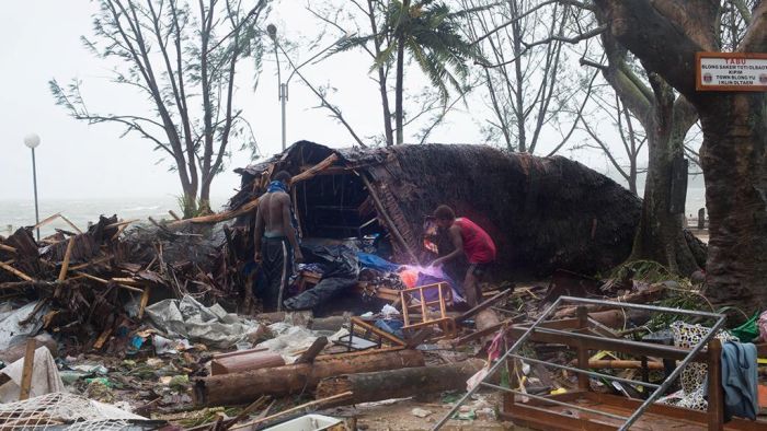 Tropical Cyclone Pam: State of emergency declared for Shefa province as relief workers assess damage