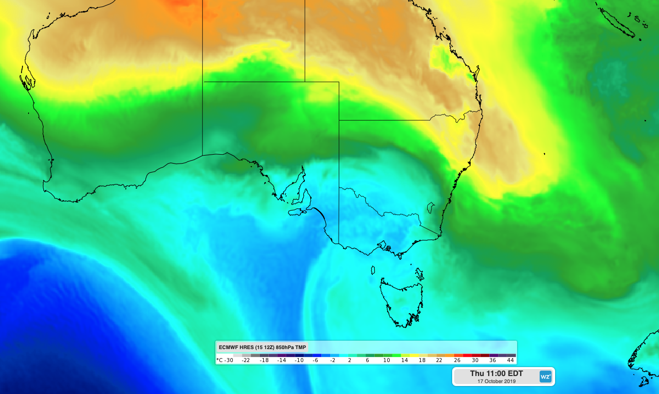 Wintry spell in southeastern Australia