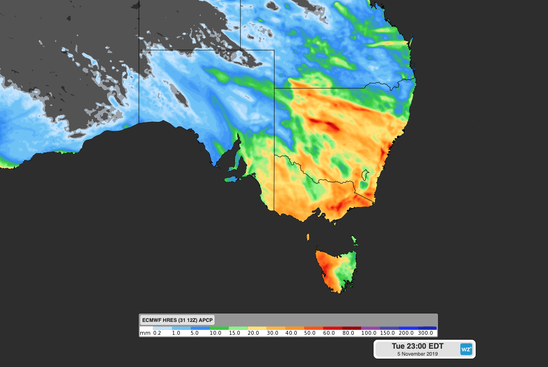 Welcome rain on the horizon for southeastern Australia