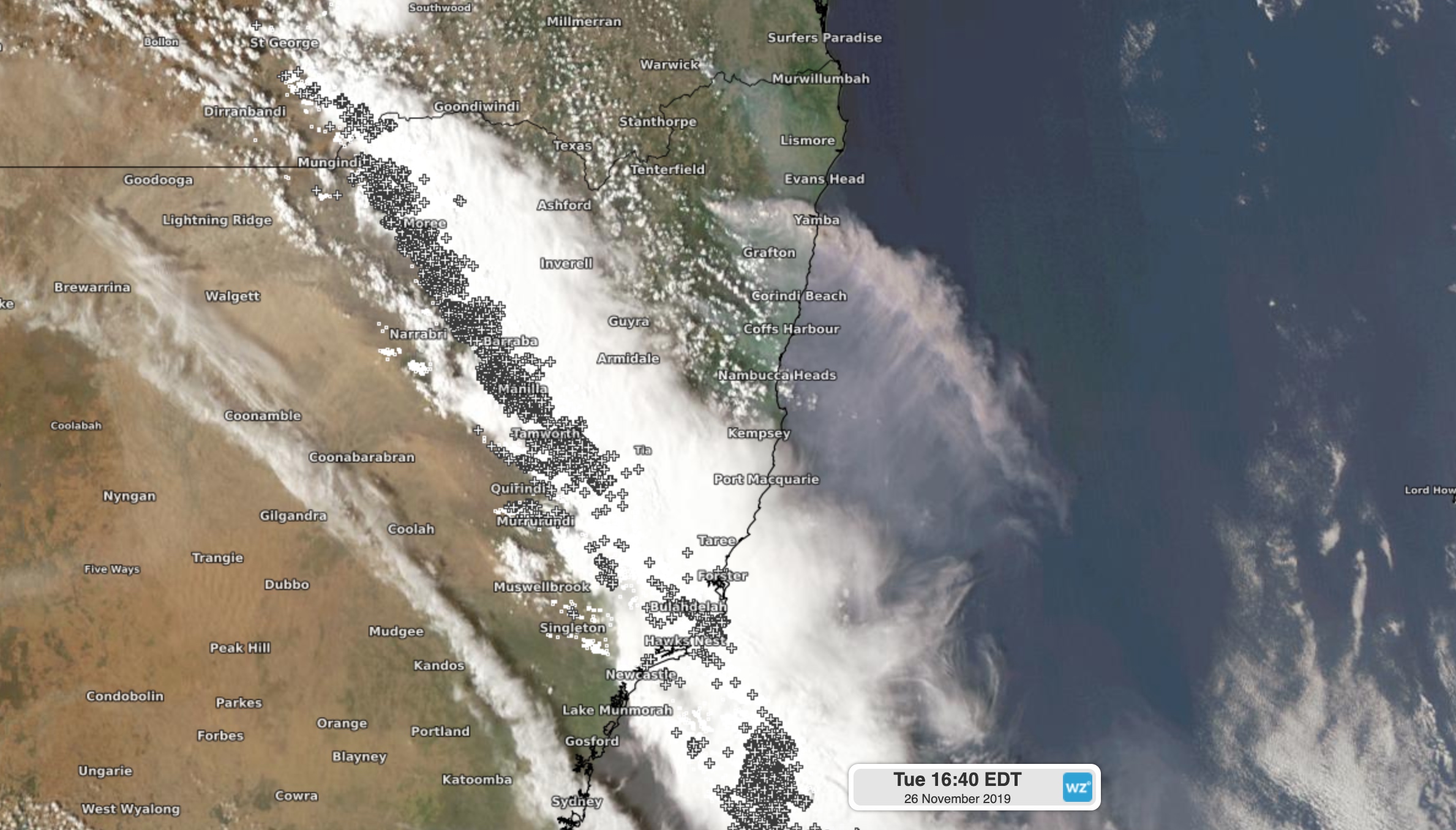 Lightning causes new fires in NSW