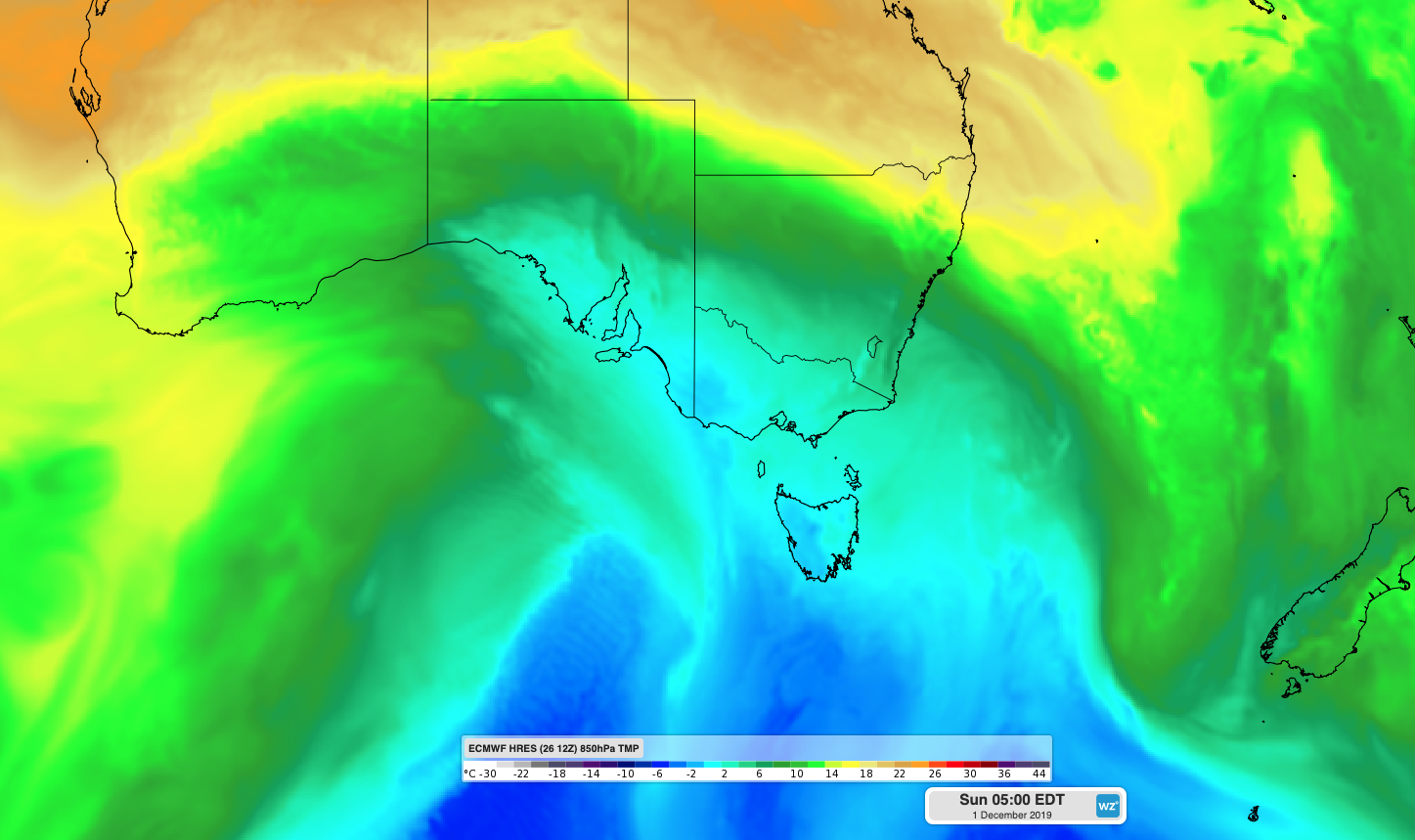 Melbourne's wintry start to summer