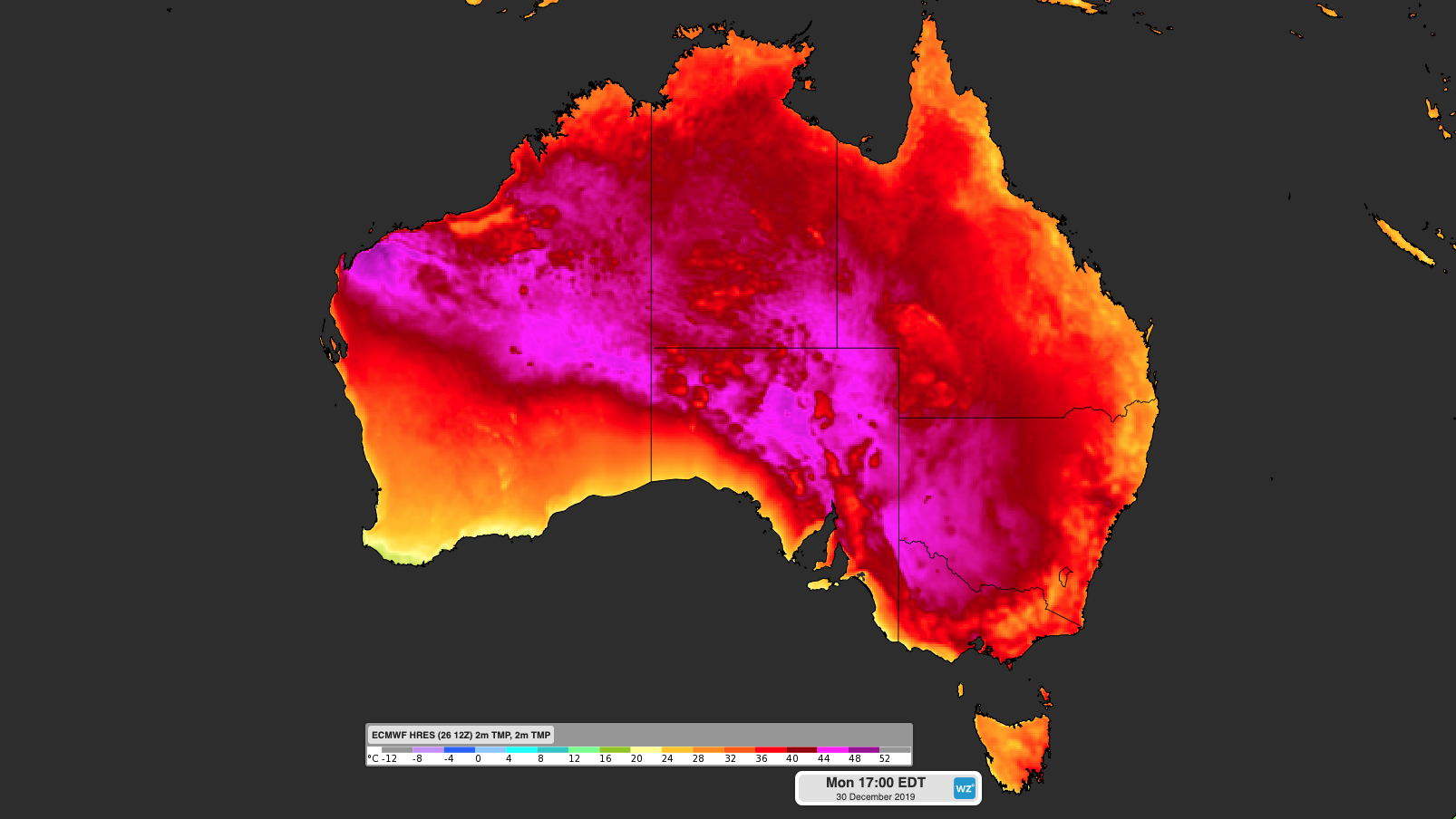 Holiday heatwave to end 2019