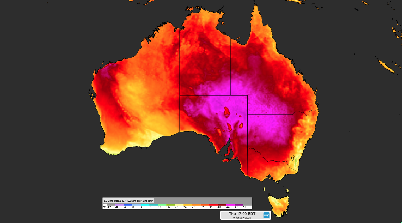 Fire danger returning to southeastern Australia