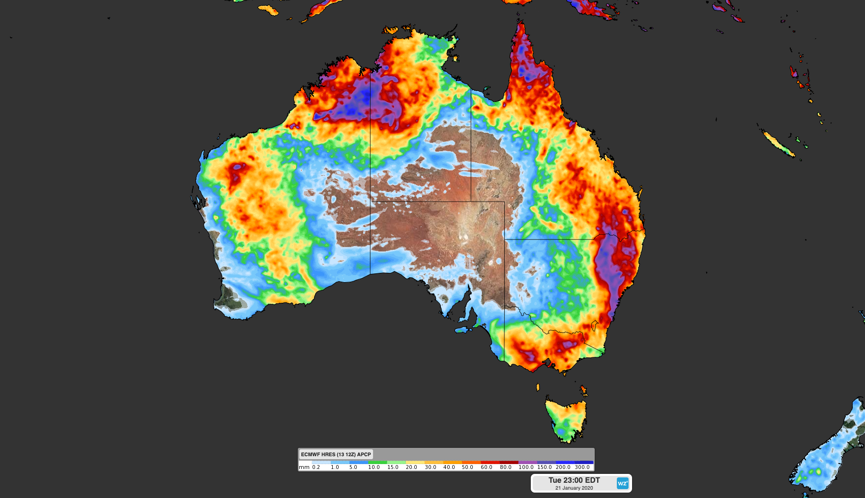 Rain on the horizon for eastern Australia