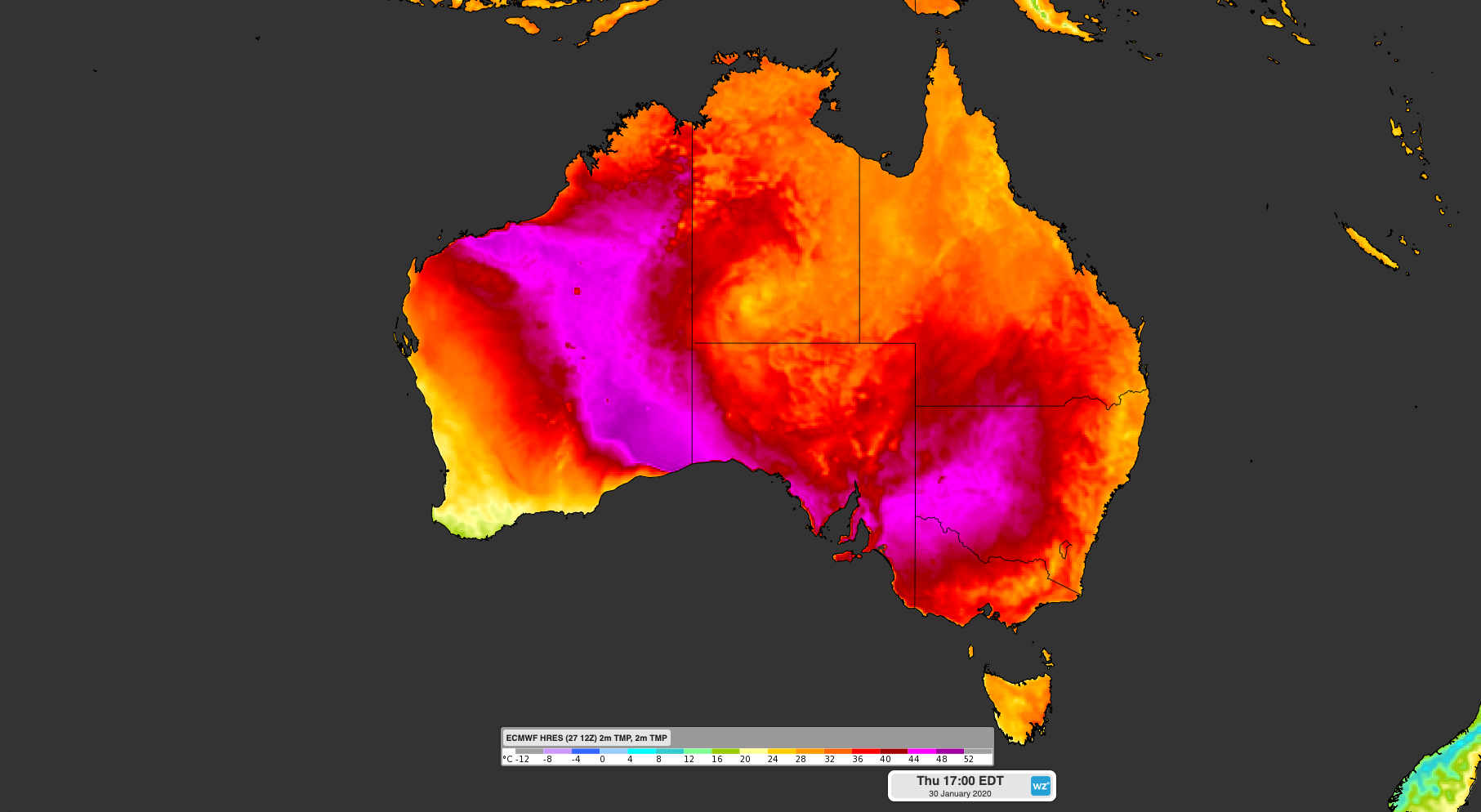 Heatwave sweeping across southern Australia