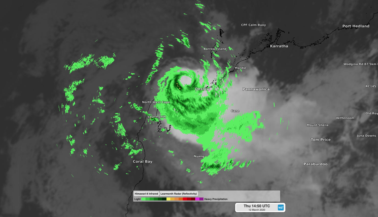 First wet season rains hit northwest Pilbara 