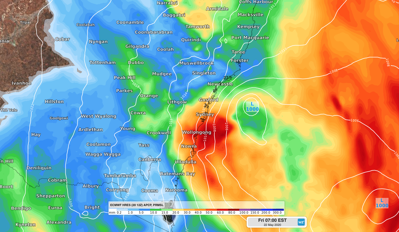 Interesting 24 hours of weather ahead for NSW