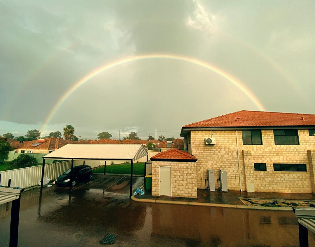 Perth's wettest day of the year