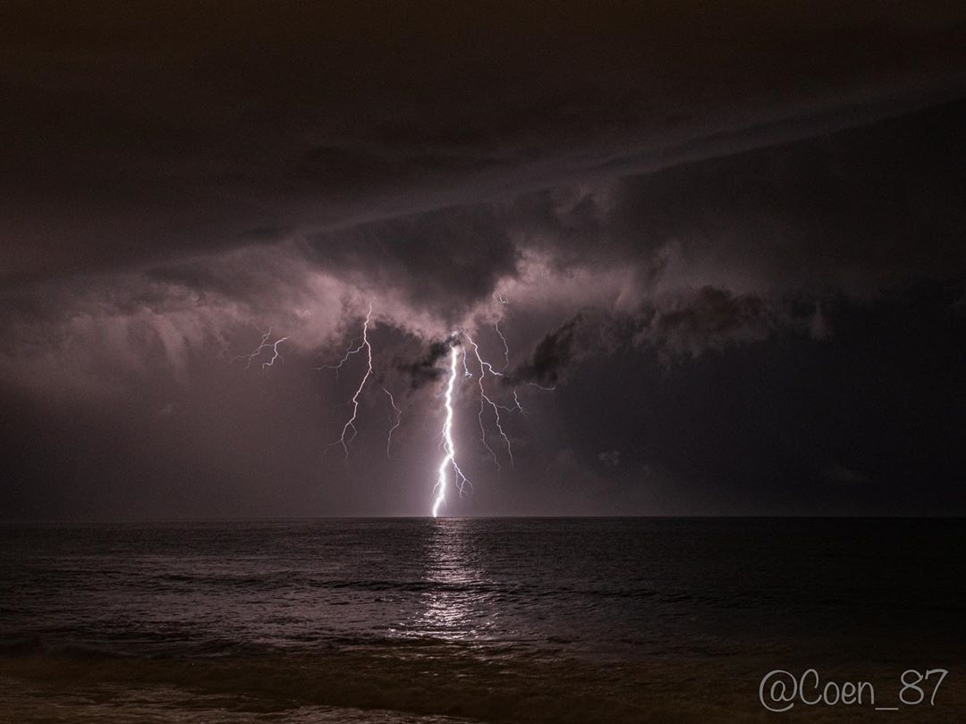 Stormy night in Perth