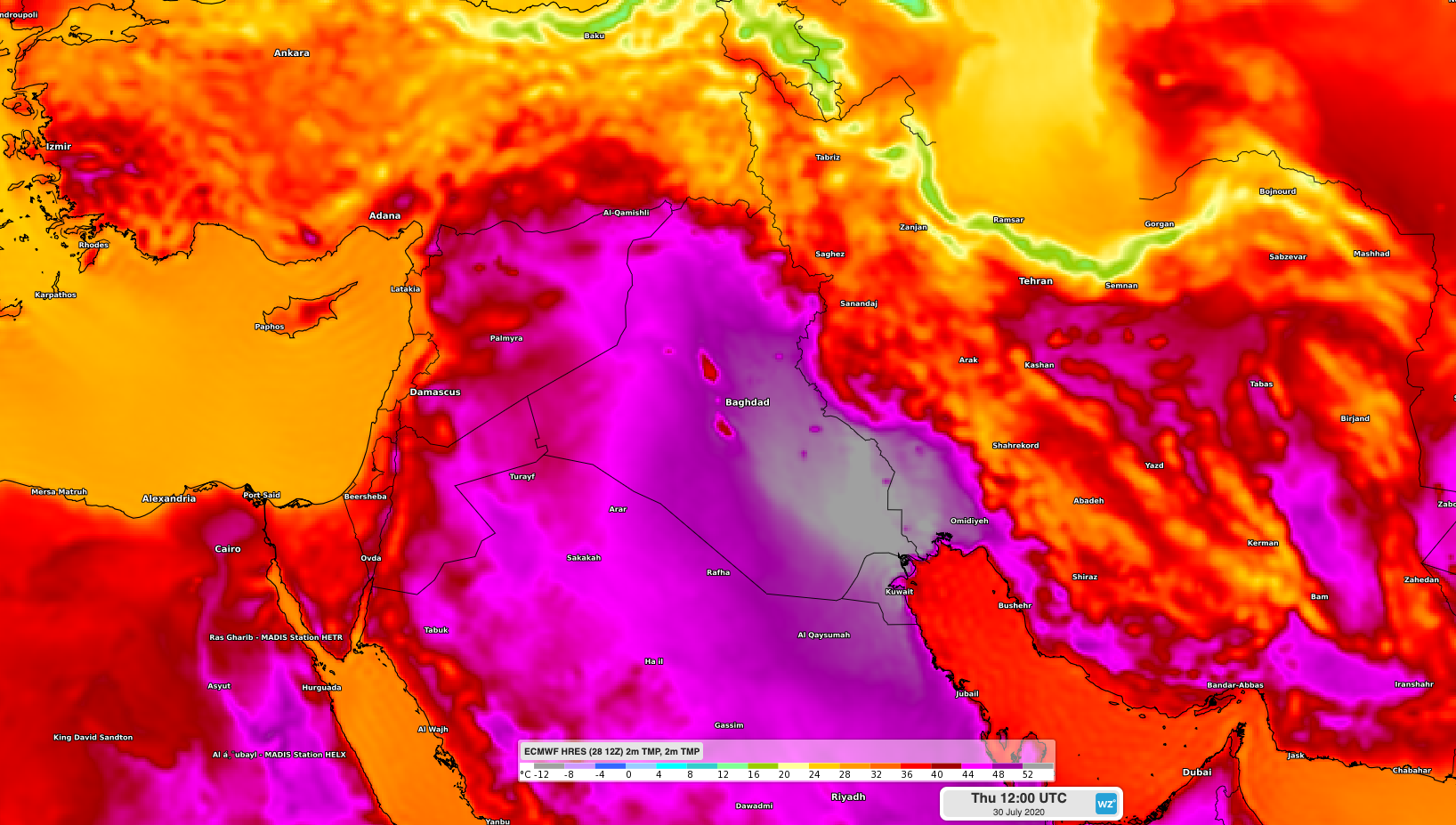 Records falling as temperatures exceed 50 degrees in Iraq