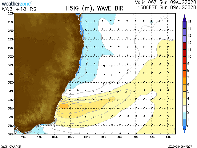 Low pressure whips up another large swell for coastal NSW