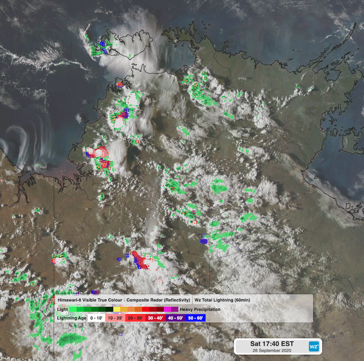 A wet end for the northern dry season