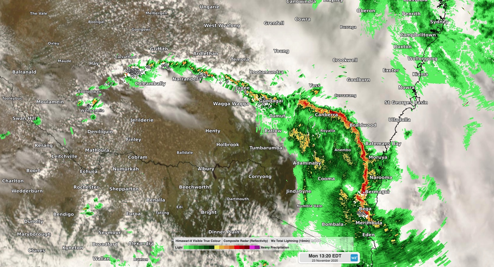 Severe storms hitting NSW: will they reach Sydney?