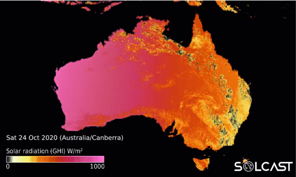 How will La Nina impact solar radiation this summer?