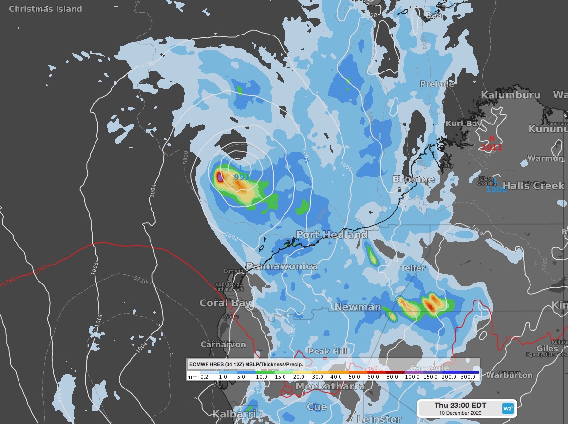 Tropical activity ramping up in the northwest