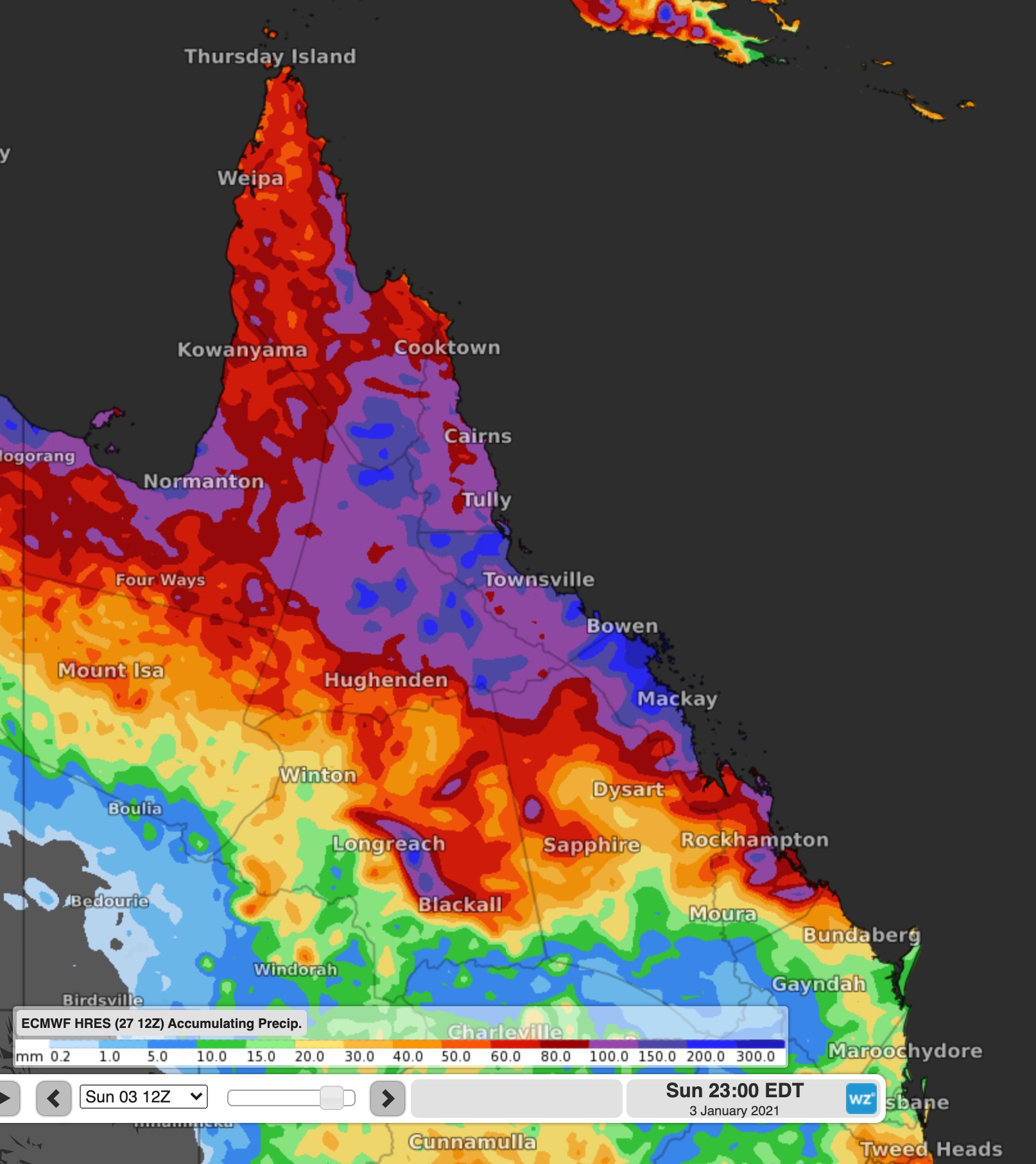 Flooding rains on the way for parts of Queensland