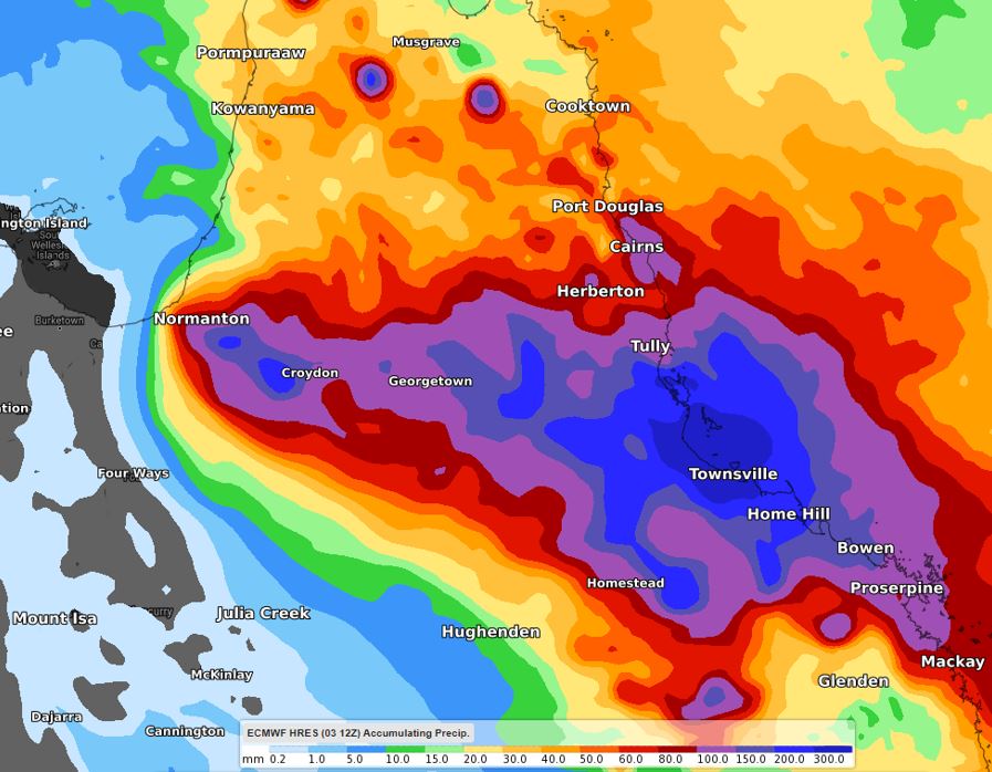 First cyclone of the season soaks northern Queensland