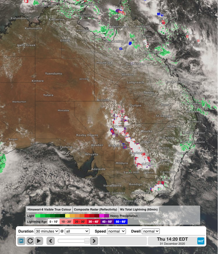 Cloudy New Year's week comes to a close across the east