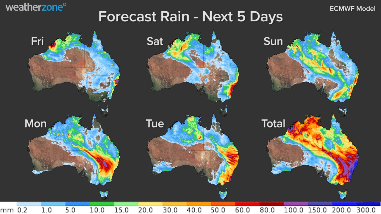 The coming weather charts are totally off the charts