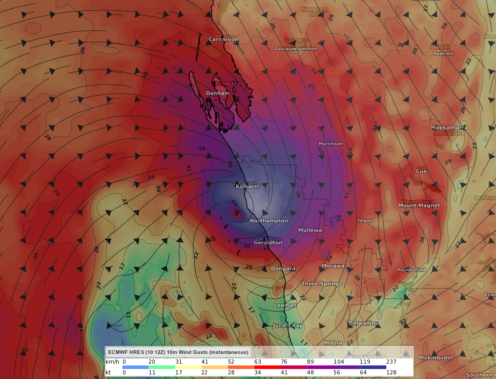 Tropical Cyclone Seroja update